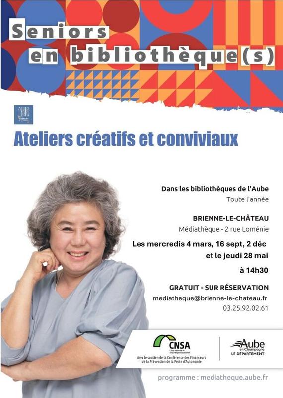 Atelier seniors "Peinture végétale"