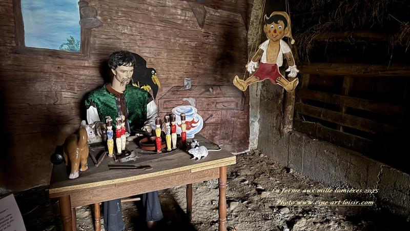 Le monde enchanté de la Ferme aux Mille Lumières 2025 à Fitilieu