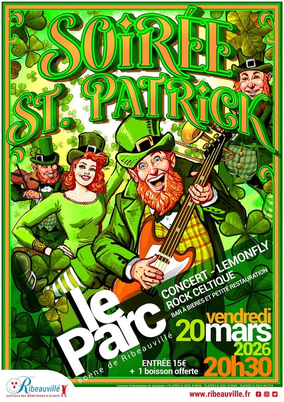Soirée irlandaise de la Saint-Patrick