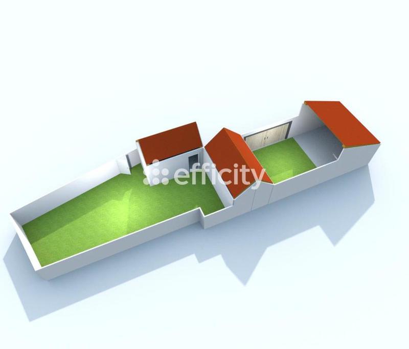 Maison - 80 m² - 3 pièces