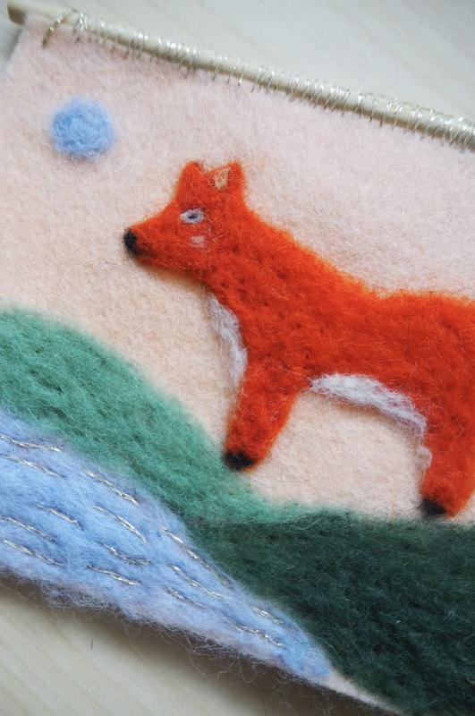 Atelier paysage feutré - Soleil Rose