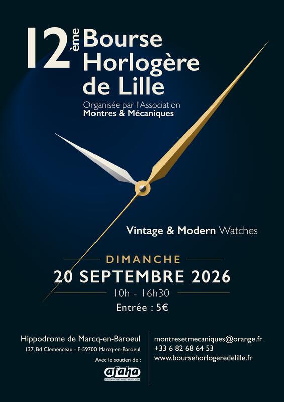 12éme bourse internationale de montres de lille