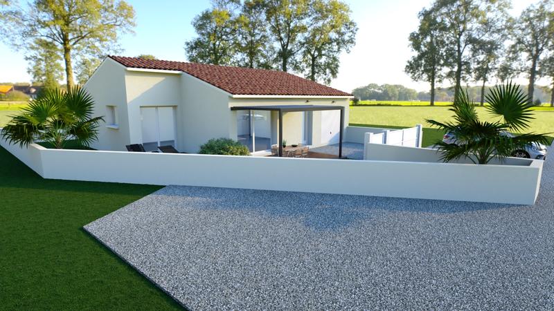 Maison - 85 m² - 3 pièces