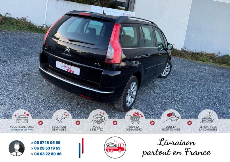 Citroën C4 Picasso Grand 1.6 e-HDi 110cv Seduction Palette au volant*Barres de toit*Ct Révision Kit Distribution Entretien Complet Ok*Véhicule Sous Garantie*100 Points Contrôles*CarteGrise Moitié prix (Véhicule plus 10 ans)*4 Pneus saisons ("M+S") Neufs*R