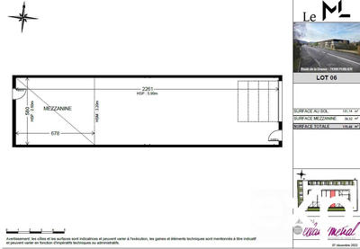 Local commercial - 170 m²