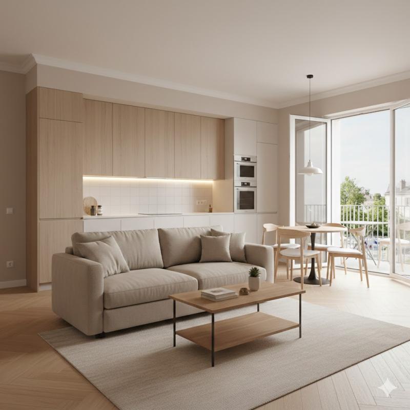 Appartement - 60 m² - 3 pièces