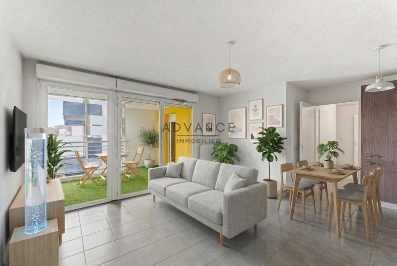 Appartement - 62 m² - 3 pièces