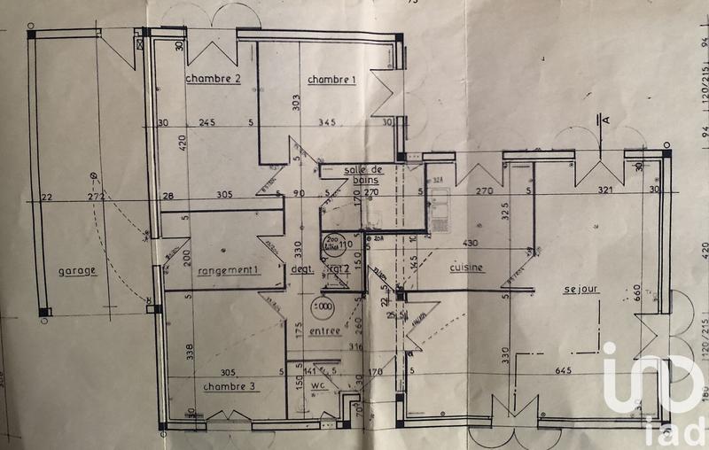 Maison - 101 m² - 5 pièces