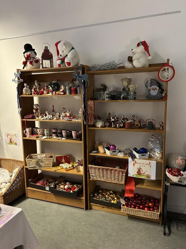 Vente solidaire de noël
