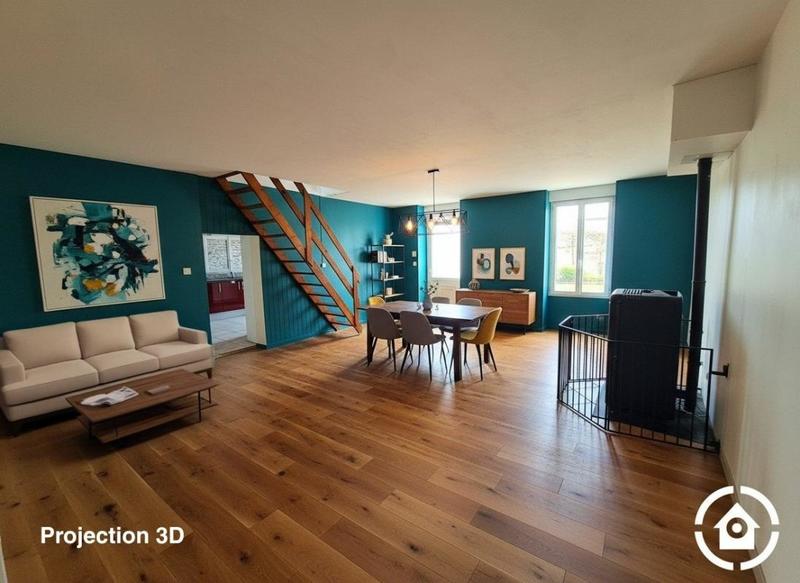 Maison ancienne - 175 m² - 6 pièces