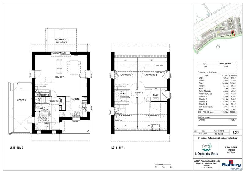 Maison - 100 m² - 5 pièces