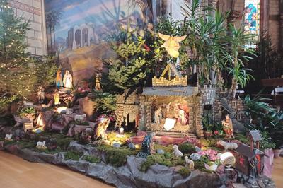 Sentier des crèches - Eglise Saint-Gall