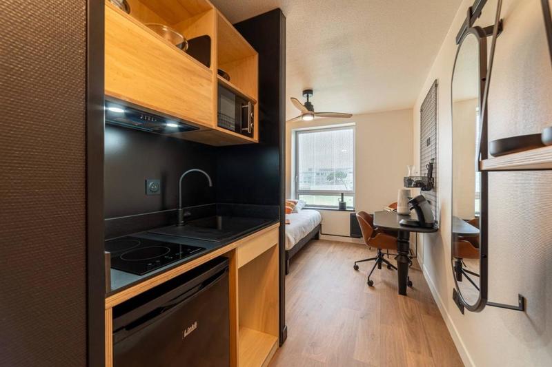 Studio - 17 m² - 1 pièce