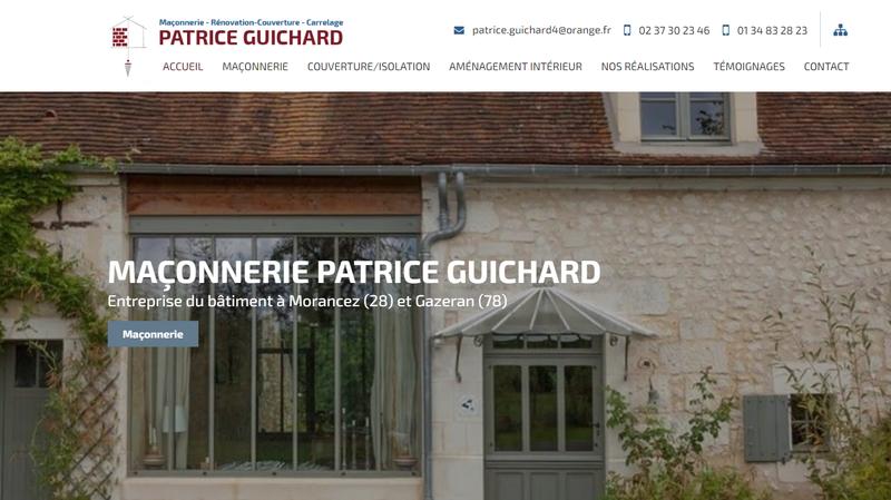 Maçonnerie Patrice Guichard