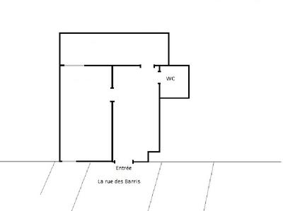 Bureau - 30 m² - 1 pièce