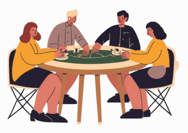 Belote à Lonlay l'Abbaye