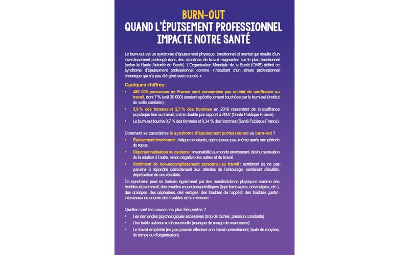 Rdv santé - "Le burn-out: quand l'épuisement professionnel impacte notre santé"