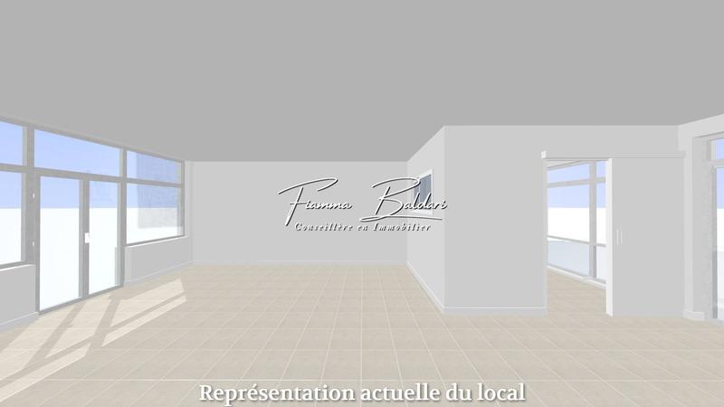 Local commercial - 60 m² - 1 pièce