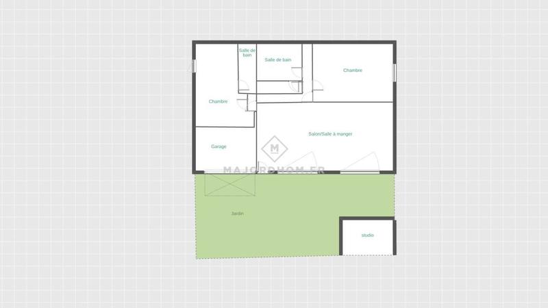 Maison - 110 m² - 4 pièces