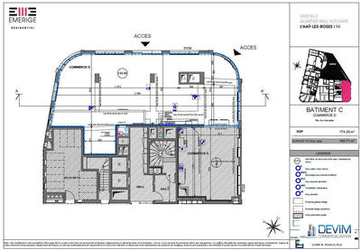 Local commercial - 169 m²