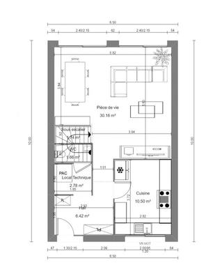 Maison - 97 m² - 5 pièces