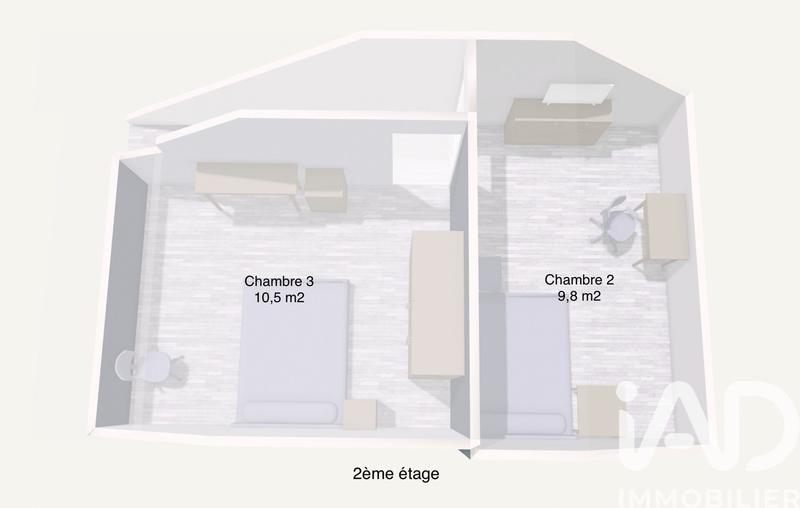 Maison de village - 87 m² - 4 pièces