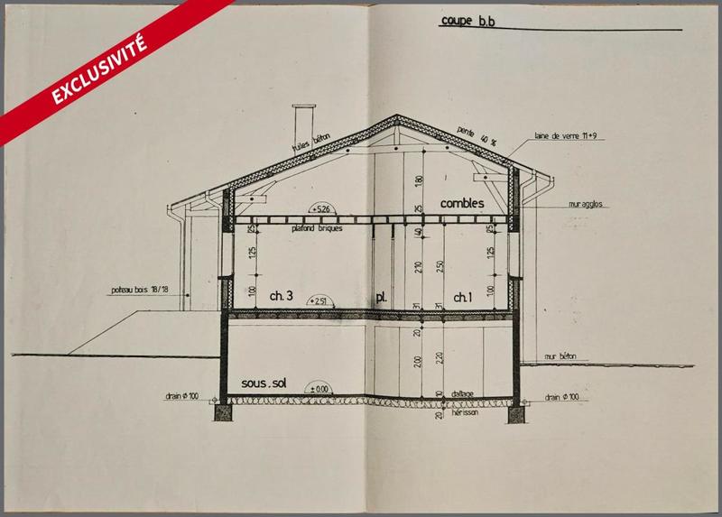 Maison traditionnelle - 154 m² - 7 pièces