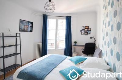 Chambre - 14 m² - 1 pièce