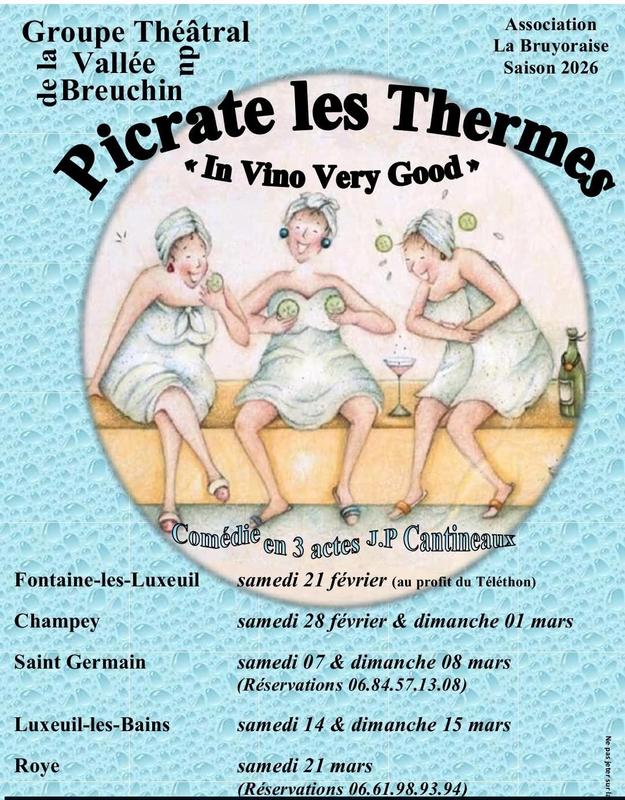 Groupe Théâtral de la Vallée du Breuchin  / salle Roger Boffy à St Germain