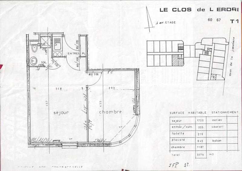 Appartement - 34 m² - 2 pièces