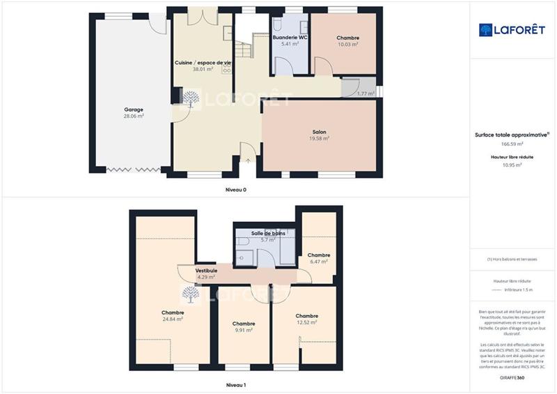 Maison - 120 m² - 6 pièces