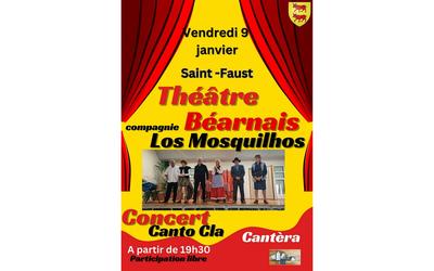 Soirée théâtre et chants Béarnais