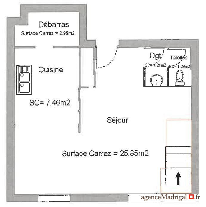 Appartement - 97 m² - 4 pièces