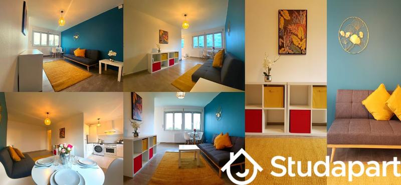 Chambre - 12 m² - 1 pièce