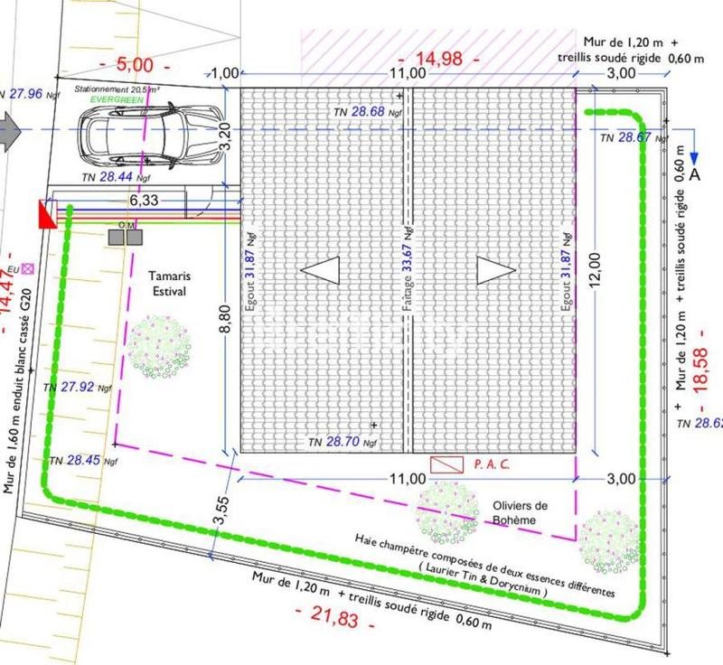 Villa - 100 m² - 4 pièces