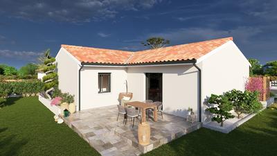 Maison - 90 m² - 4 pièces