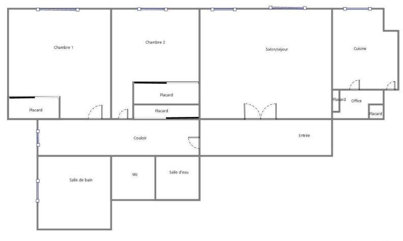 Appartement - 119 m² - 4 pièces