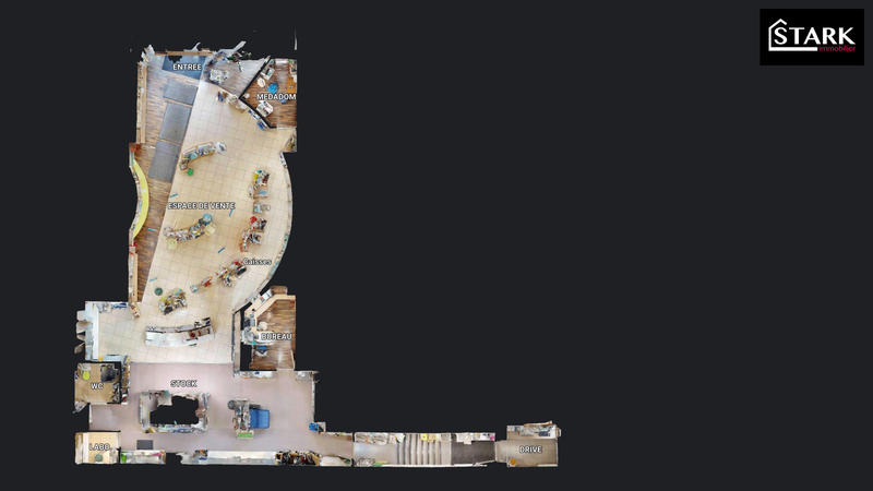 Fonds de commerce - 208 m²