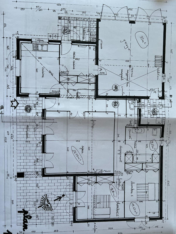 Maison - 104 m² - 3 pièces