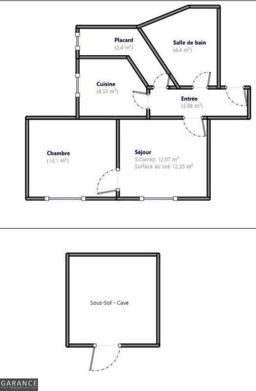 Appartement - 41 m² - 2 pièces