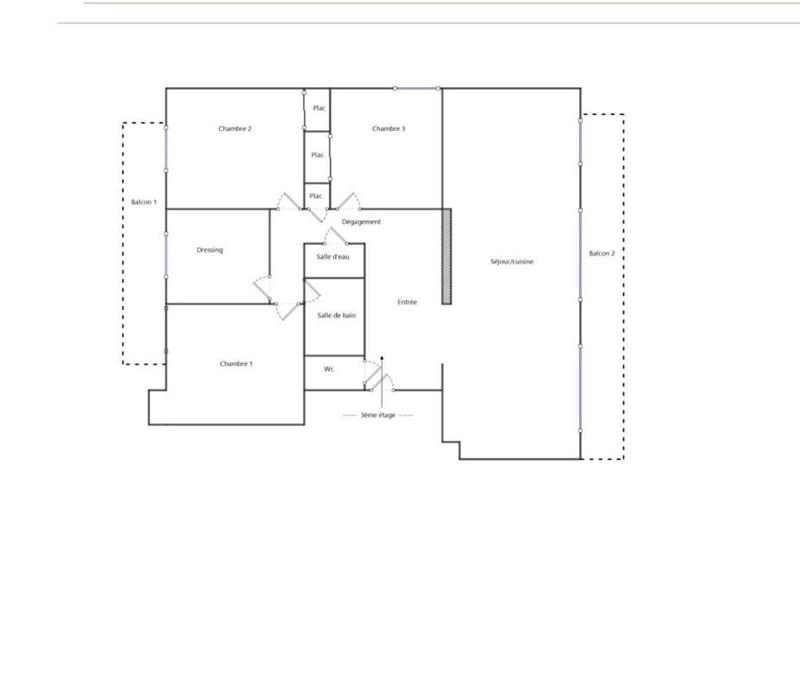 Appartement - 113 m² - 5 pièces