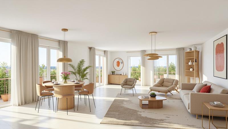 Appartement - 37 à 86 m² - 1 à 4 pièces