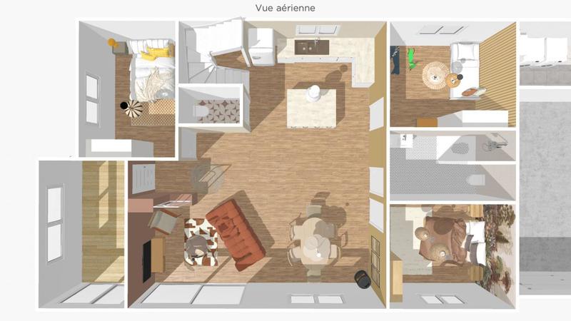 Chaumière - 132 m² - 4 pièces