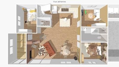 Chaumière - 132 m² - 4 pièces