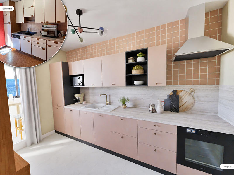 Appartement - 80 m² - 4 pièces