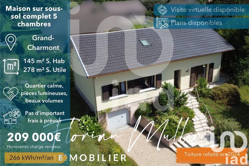 Maison - 148 m² - 6 pièces