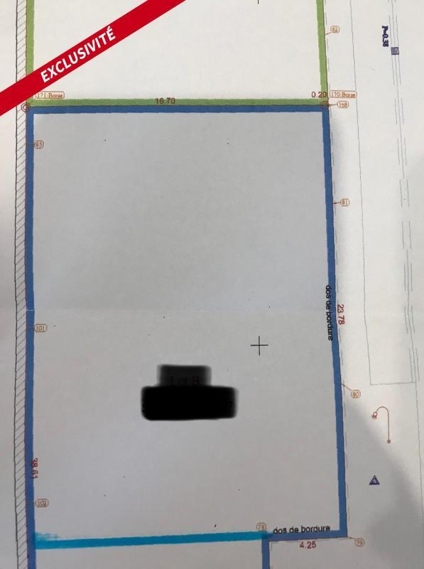 Terrain constructible - 400 m²