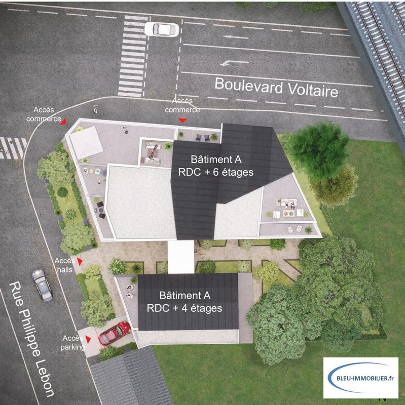 Appartement - 25 m² - 2 pièces