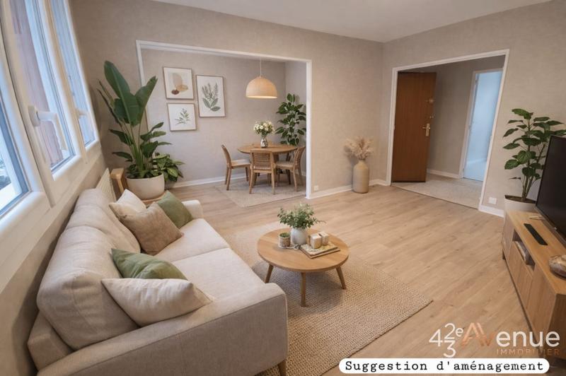 Appartement - 68 m² - 3 pièces