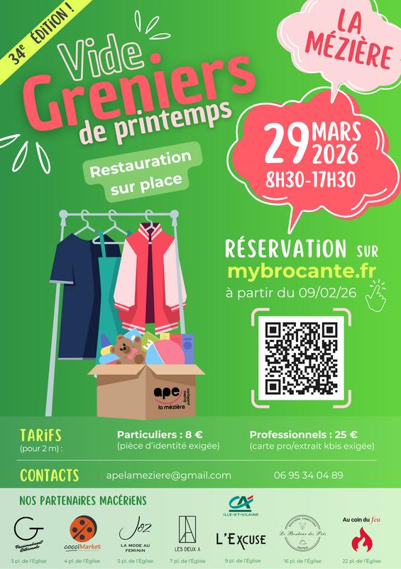 34e vide-greniers de printemps